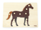 Puzzle PolarB Viga na podkładce z uchwytami Koń 44607 (6971608446078) - obraz 1