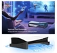 Горизонтальна підставка для Playstation 5 Slim / Playstation 5 Pro (PS5 Slim, PS5 Pro) (Чорний) - зображення 5