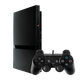 Набор Консоль Sony PlayStation 2 Slim SCPH-7xxx Free MC Boot 16GB Black Б/У + Геймпад Проводной RMC - изображение 1