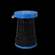 Складной стул Telescopic stool (раскладной телескопический стул) Голубой - изображение 2