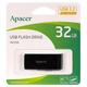 Флеш-накопичувач Apacer USB 3.2 Gen 1 AH350 32Gb Black (AP32GAH350B-1) - изображение 2
