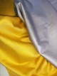 Комплект постільної білизни MERISET 8158411 Євро Сатин однотон Жовтий 50x70 - изображение 2