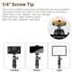 Штатив-тримач Ulanzi Vijim Desktop Extendable Light Stand (UV-2487 LS02) (2487) - зображення 8