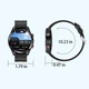 Розумний смарт годинник HiWatch20 для Android і iOS/ чорні - зображення 3