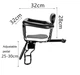 Большое кресло детское Child Seat универсальное чорное (bag4015) - изображение 2