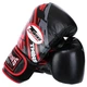 Перчатки боксерские кожаные Twins Special 5058 на липучке размер 14 унций Black-Red - изображение 3