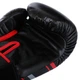 Перчатки боксерские кожаные Twins Special 5058 на липучке размер 14 унций Black-Red - изображение 5