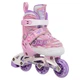 Роликові ковзани з комплектом захисту Banwei 902-9 розмір 35-38 Pink-Violet - зображення 4