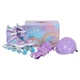 Роликовые коньки с комплектом защиты Banwei 902-9 размер 27-30 Violet-Blue - изображение 1