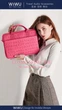 Ноутбуки для ноутбука WiWU Cosmo Laptop Slim Bag 13.3 Hot pink (темно рожева) - зображення 3