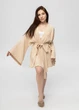 Кімоно Pretty з мусліну коротке бежеве One size - зображення 2