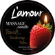Масажна свічка L'amour Seductive Strawberry з ароматом полуниці, 30 мл - изображение 1