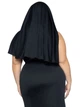 Костюм монашки-грешницы Leg Avenue Sultry Sinner 1X-2X, платье, головной убор, воротник - изображение 2