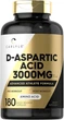 Добавка преміум-класу D-аспарагінова кислота Carlyle D Aspartic Acid 180 капсул - зображення 1