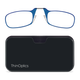 Очки Thinoptics +1.50, голубые + Чехол универсальный черный (1.5BLUBUP) - изображение 1