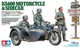 Збірна модель 1/35 Німецький мотоцикл KS600 з коляскою Tamiya 35384 - изображение 1