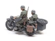 Збірна модель 1/35 Німецький мотоцикл KS600 з коляскою Tamiya 35384 - изображение 3