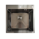 Мойка Mixxus MH5050 Decor Nano-Black из нерж. стали (цвет графит) (MX1929) - изображение 1