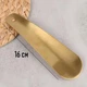 Лопатка для обуви Shoe Horn ложка / рожок для кроссовок / кед / ботинок / туфель, 16 см, золотистая (104958812) - изображение 5