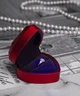 Коробочка для помолвочного кольца в форме сердца Corazón футляр с LED подсветкой для предложения / ювелирных и бижутерных изделий, красный (105063370) - изображение 3