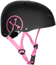 Kask Nils EXTREME MTW001-1 XS 48-52 cm Czarno-różowy (16-70-335) (5907695584684) - obraz 1