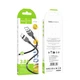 Кабель Hoco X109 Energy USB – Type-C 3 А 1 м чорний - зображення 2