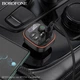 FM-трансмітер BOROFONE BC59 Heroic зарядний пристрій Чорний - изображение 5