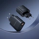Сетевое зарядное устройство BOROFONE BA97A Ilustre single-port PD30W Charger with digital display (EU) Black 6941991120480 - изображение 9
