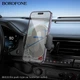 Автотримач для телефона BOROFONE BH133 Rio push-type car holder (air outlet) Black (6941991120664) - изображение 7