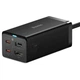 Сетевой зарядний пристрій Baseus GaN5 Pro Desktop Fast Charger 1U+2C+HDMI 67W з 1.5m Power cord EU Black (CCGP110201) - зображення 3