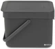 Ведро для мусора Brabantia Sort&Go 6 л Grey (109720) - изображение 2