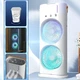 Настольный вентилятор двойной с охлаждением Double-ended Spray Fan LED подсветка Пульт ДУ (2104618502) - изображение 5