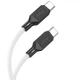 Кабель USB Type-C до USB Type-C / Провід шнур Юсб Тайп сі на Юсб Тайп сі для швидкої зарядки та передачі даних 1м 60W E2 - зображення 2