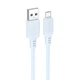Кабель Micro USB для зарядки телефону, смартфона / зарядний шнур провід Мікро Юсб для передачі даних 1м 2.4A - зображення 1