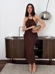 Топ женский ARTKNIT Loren 39572 L Шоколад (4823093471092) - изображение 6