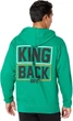 Флисовое худи UFC Team Conor McGregor Arch Hoodie Color: Kelly Green (02KELC110) L - изображение 2