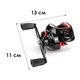 Катушка мультипликаторная Yumoshi AK 200 Black-Red Right рыболовная катушка - изображение 4