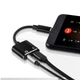 Адаптер Type-C на Jack 3.5 и Type-C для наушников и зарядки, алюминиевый корпус (AED3A4007E48) - изображение 2
