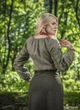Вишиванка жіноча M-Tac 100% льон Олива Розмір 44 - зображення 3