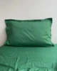 Простирадло Cozy 140x200x20 см на резинці Зелене - изображение 7