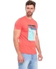 Футболка мужская Lee Cooper 10196460.937 XXL коралловая (5942723048271) - изображение 3