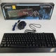 Игровой набор 2в1 проводная клавиатура с цветной подсветкой + оптическая мышка UKC, клавиатура с мышкой для ПК и ноутбука Черная ART-4958-Black - изображение 4