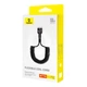 Кабель спиральный Type-C на Type-C Baseus Fish-Eye (1m, 100W, 5A, 480 Mbps). Black - изображение 10