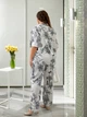 Жіночий шовковий костюм блуза і брюки Uaclothes 50-52 Сірий (like32789-130041358) - зображення 4