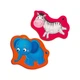 Магнітні бебі пазли "Зебра та слоненя" Vladi toys VT3208-12 - зображення 1