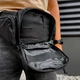 Сумка на стегно бананка ARMOR BAG чорна на пояс з MOLLE - зображення 5