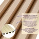 Декоративна рейка Sticker Wall SW-00001855 3000х165х23 мм дерево коричнева - зображення 2