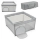 Игровой манеж Kinderkraft ZIKI 126x126 см большой туристический манеж, манеж для дома и путешествий - изображение 1