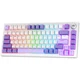 Игровая механическая клавиатура аккумуляторная Proove Gaming Coupe RGB подсветка Ukr/Eng Huano Kobe белый (WKCPEN022402) - изображение 1