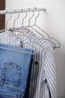 Набор вешалок для одежды Idea Home KIDS 33.5х20х1.2 см 8 шт. Light Grey (7043037) - изображение 4